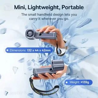 پنکه دستی بیسوس Baseus GoTrip DT1 c10272301813 - تصویر 4