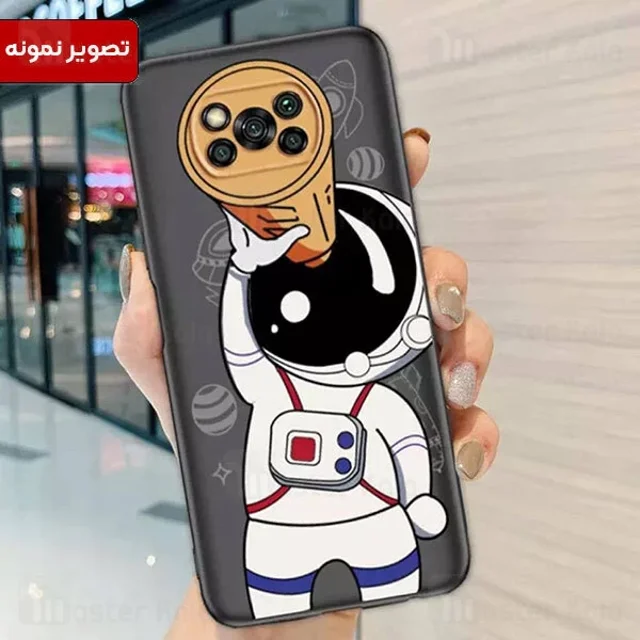 قاب فانتزی آیفون Apple iPhone 11 Pro Max طرح فضانورد تلسکوپی - تصویر 2