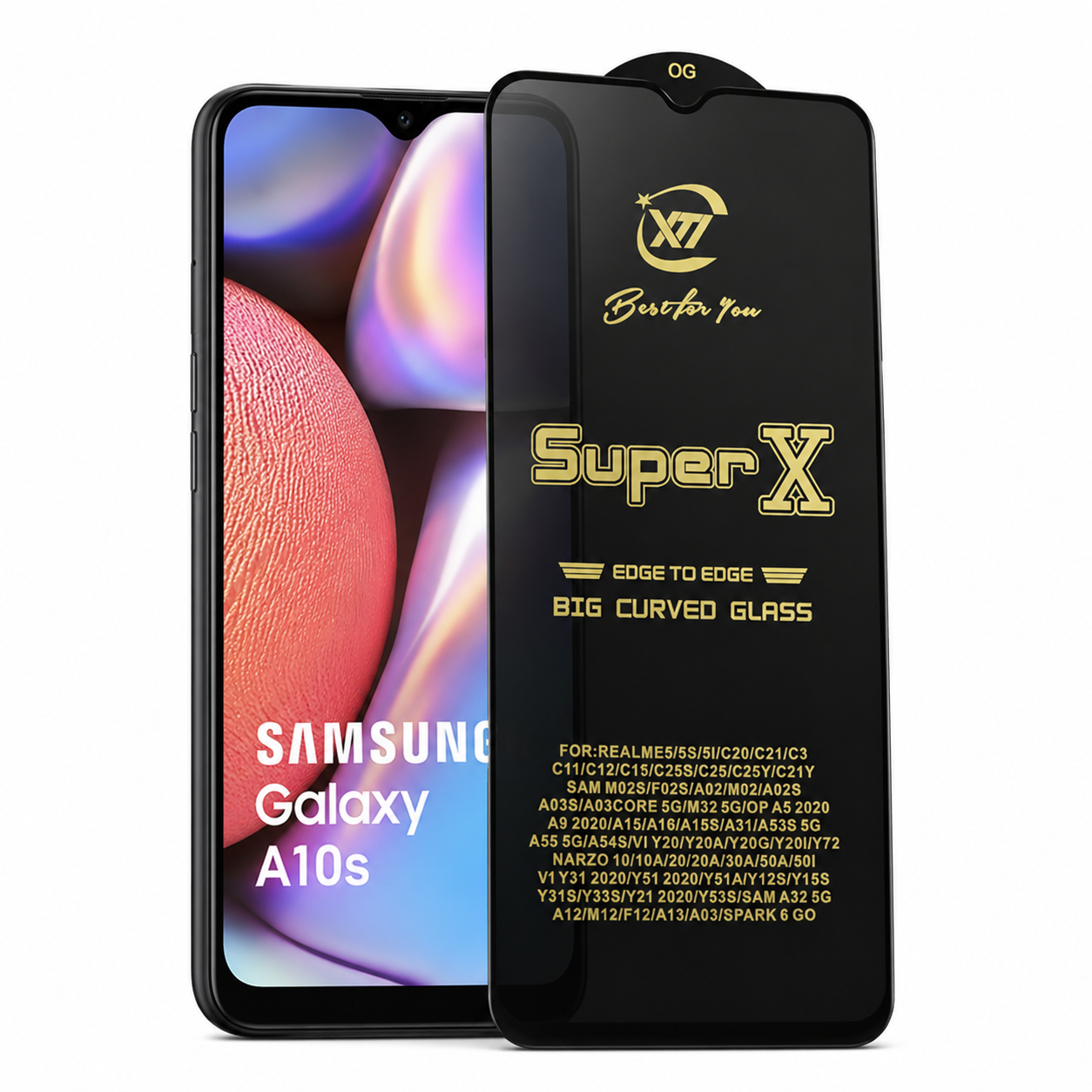 گلس (محافظ صفحه) Super X ویژه سامسونگ گلکسی A10S