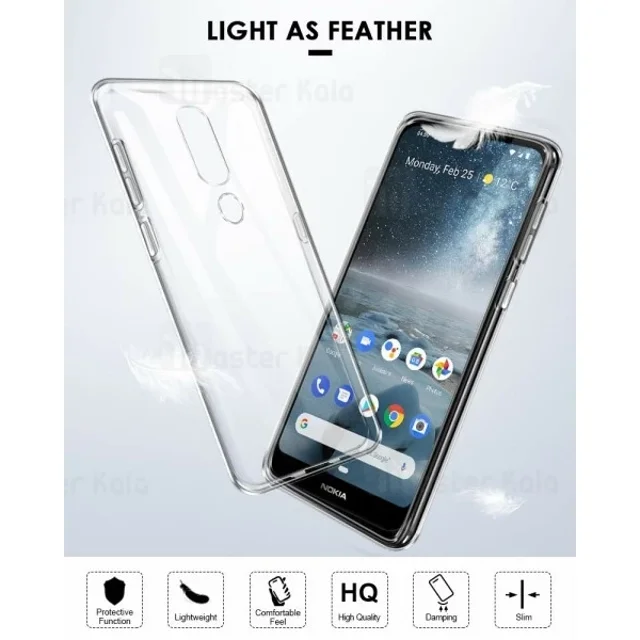 قاب ژله ای نوکیا Nokia 4.2 COCO Clear Jelly - تصویر 2