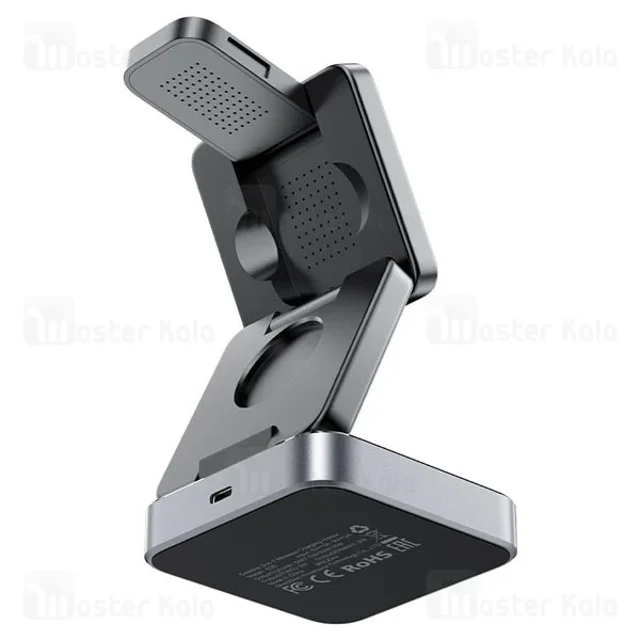 استند و شارژر وایرلس چند کاره مگ سیف ایس فست ACEFAST E20 با قابلیت شارژ اپل واچ - تصویر 5