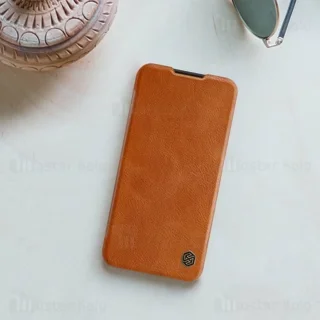کیف چرمی نیلکین سامسونگ Samsung Galaxy A01 / A015 Nillkin Qin Leather Case - تصویر 5
