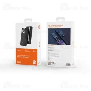 پاوربانک 20000 بیوا Biva BP-040 توان 22.5 وات با کابل متصل - تصویر 7
