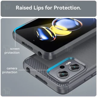 قاب فیبر کربنی شیائومی Xiaomi Redmi A1 Rugged Armor Fiber Carbon - تصویر 4