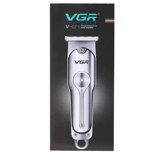 ماشین اصلاح موی سر و صورت وی جی ار مدل PROFESSIONAL V_071 با تیغه استیل ضد زنگ، باتری - تصویر 11