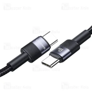 کابل Type C به Type C یوسمز Usams SJ724 طول 1.2 متر توان 60 وات - تصویر 4