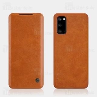 کیف چرمی نیلکین سامسونگ Samsung Galaxy S20 Nillkin Qin Leather Case - تصویر 4