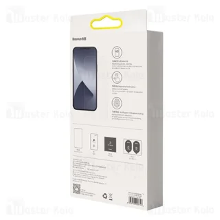 پک 2تایی محافظ صفحه شیشه ای تمام صفحه و ضد اشعه بیسوس Apple iPhone 12 Mini Baseus - تصویر 4