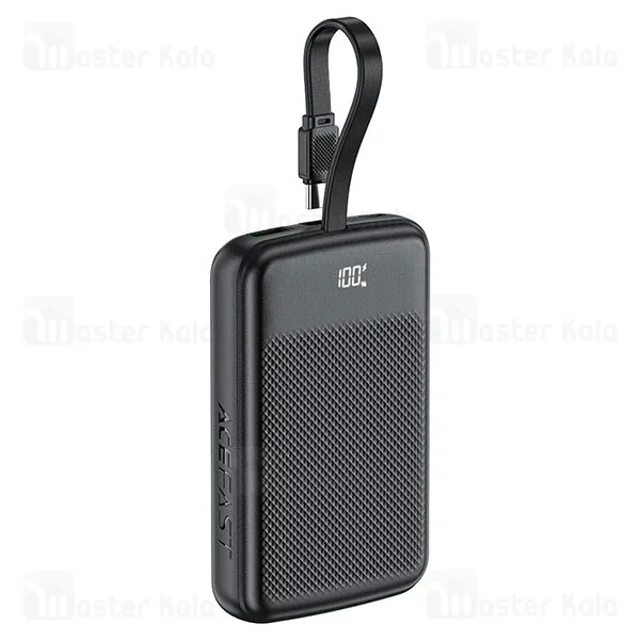 پاوربانک 10000 ایس فست ACEFAST M13 توان 22.5 وات همراه با کابل متصل - تصویر 2
