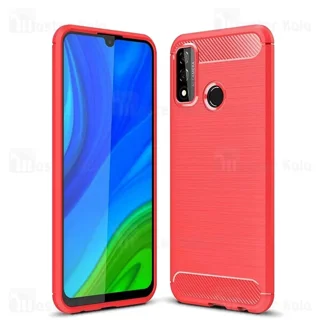 قاب محافظ ژله ای هواوی Huawei P Smart 2020 Rugged Armor Fiber Carbon - تصویر 2