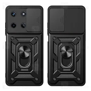 گارد محافظ ضد ضربه انگشتی Realme 11 4G SHUNIJA Case دارای محافظ دوربین - تصویر 5