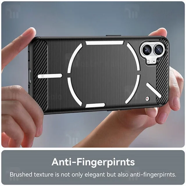 قاب فیبر کربنی ناتینگ Nothing Phone 1 Rugged Armor Fiber Carbon - تصویر 8