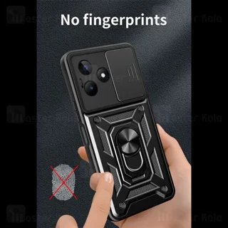 گارد محافظ ضد ضربه انگشتی Realme C51 SHUNIJA Case دارای محافظ دوربین - تصویر 5
