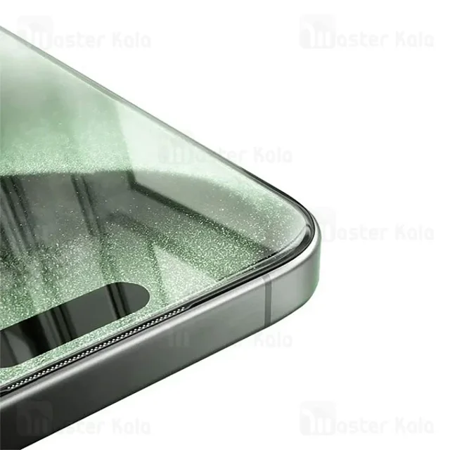 گلس تمام صفحه تمام چسب آیفون گرین لاین Apple iPhone 17 Pro Green Lion 9H Steve - تصویر 4