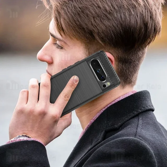 قاب فیبر کربنی گوگل Google Pixel 8 Pro Rugged Armor Fiber Carbon - تصویر 7