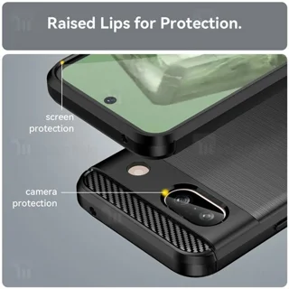 قاب فیبر کربنی گوگل Google Pixel 8 Rugged Armor Fiber Carbon - تصویر 3