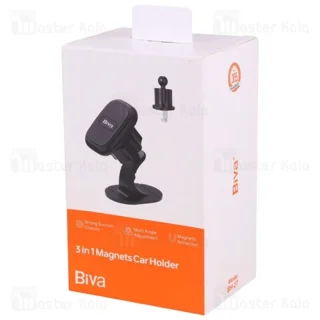 هولدر چندکاره بیوا Biva BH-27 Magnets Car Holder مگنتی - تصویر 5