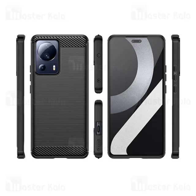 قاب فیبر کربنی شیائومی Xiaomi 13 Lite / Civi 2 Rugged Armor Fiber Carbon - تصویر 3