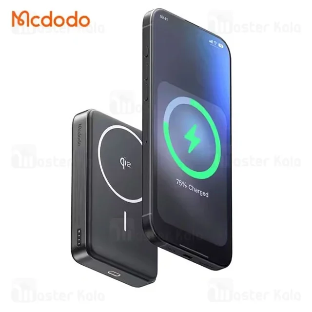 پاوربانک وایرلس 10000 مگنتی مک دودو Mcdodo MC-781 Qi2 توان 30 وات - تصویر 3