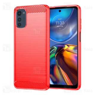 قاب فیبر کربنی موتورولا Motorola Moto E32s Rugged Armor Fiber Carbon - تصویر 4