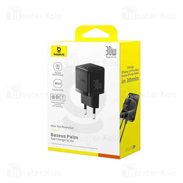 شارژر دیواری بیسوس Baseus Palm 30W P1011160A213-00 توان 30 وات - تصویر 6