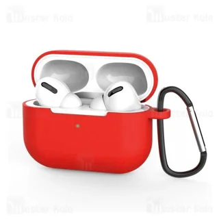 کاور محافظ سیلیکونی هندزفری اپل Apple AirPods 3 Silicone Case دارای قلاب آویز - تصویر 5