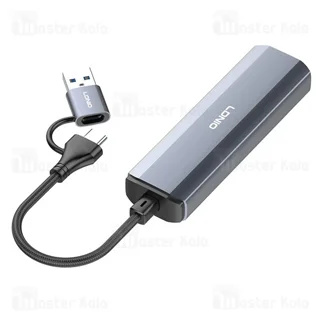 هاب 4 پورت تایپ سی الدینیو LDNIO Ds-124UC - تصویر 3