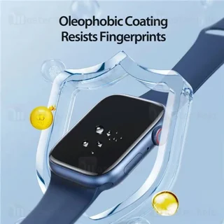 محافظ صفحه اپل واچ Apple Watch series 8 41mm PMMA TPU Screen Protector - تصویر 7