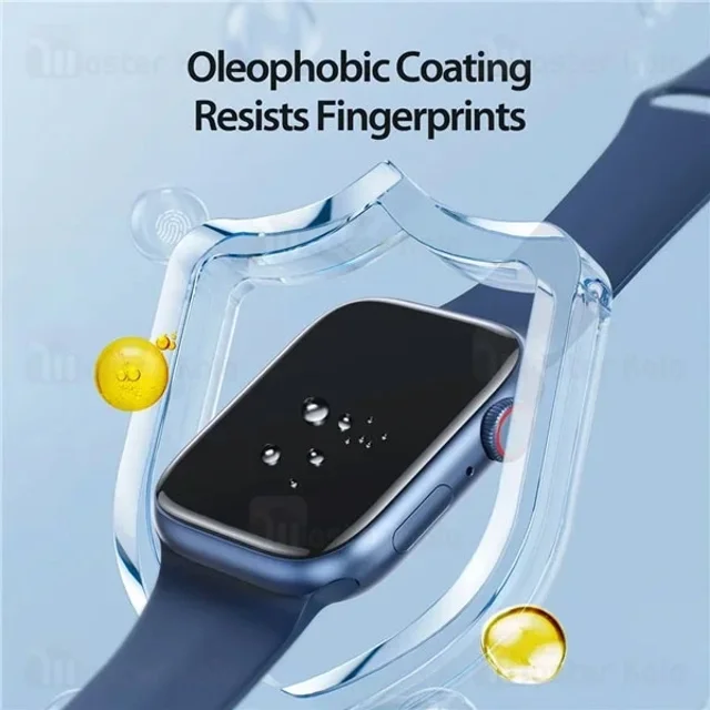 محافظ صفحه اپل واچ Apple Watch series 8 41mm PMMA TPU Screen Protector - تصویر 7