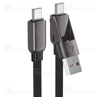 کابل دو سر Type-C و USB ایس فست ACEFAST C13-05 طول 20 سانتی‌متر توان 60 وات - تصویر 4