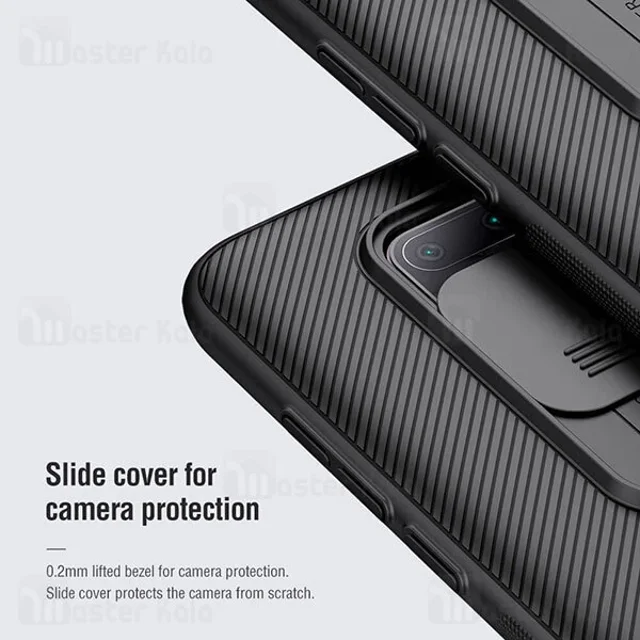قاب محافظ نیلکین شیائومی Xiaomi Redmi 10X 5G / 10X Pro 5G Nillkin CamShield دارای محافظ - تصویر 5