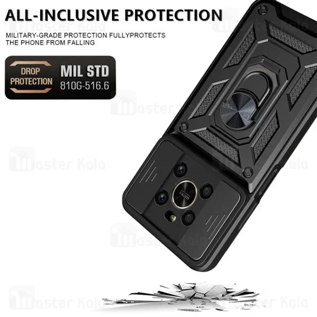 گارد محافظ ضد ضربه انگشتی Honor X9 SHUNIJA Case دارای محافظ دوربین - تصویر 2