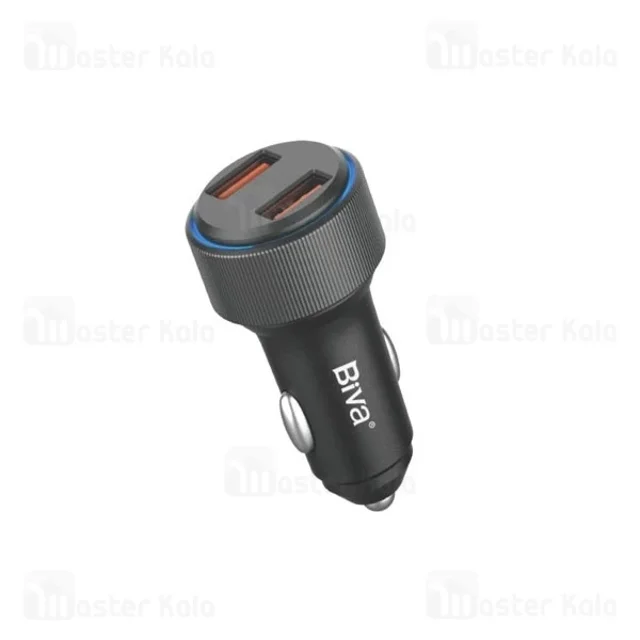 شارژر فندکی بیوا Biva CC-24 2-Ports Car Charger توان 18 وات - تصویر 2