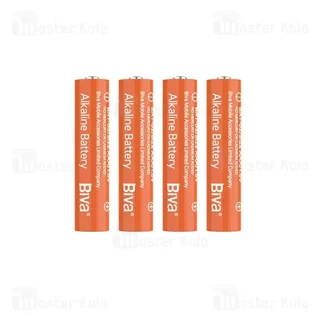 پک 4 تایی باتری نیم قلمی بیوا Biva BAT-02 Alkaline Battery - تصویر 2