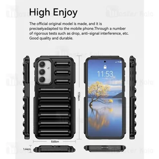 قاب پافر ضد ضربه سامسونگ Samsung Galaxy A35 TPU Capsule Shockproof - تصویر 5