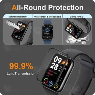 محافظ صفحه ساعت هوشمند شیائومی Xiaomi Mi Band 8 Pro PMMA TPU Screen Protector - تصویر 5