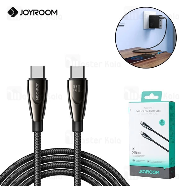 کابل Type C به Type C جویروم Joyroom SA31-CC5 طول 1.2 متر توان 240 وات