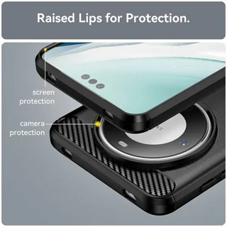 قاب فیبر کربنی Huawei Mate 60 Pro / Mate 60 Pro Plus Rugged Armor Fiber Carbon - تصویر 4