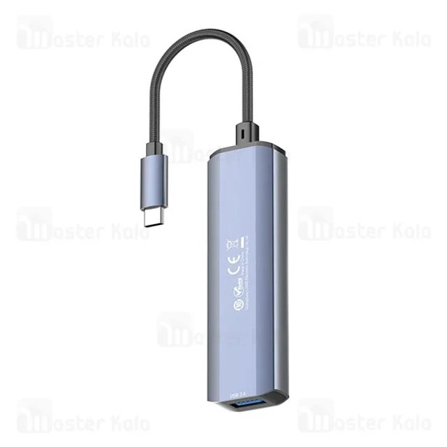 هاب 4 پورت تایپ سی الدینیو LDNIO DS-114C - تصویر 3