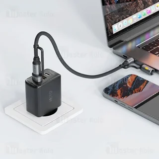 کابل Type-C به Type-C چندکاره ایس فست ACEFAST J5 Acewire Pro طول 1.2 متر توان 60 وات - تصویر 5
