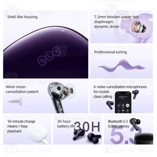 هندزفری بلوتوث دوگوش کیو سی وای QCY T13X - تصویر 6