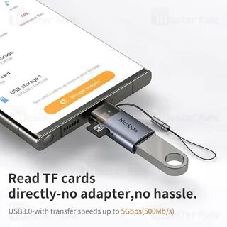 تبدیل OTG تایپ سی به USB3.0 و رم ریدر مک دودو Mcdodo OT-7600 - تصویر 5