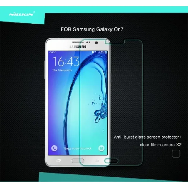محافظ صفحه نمایش شیشه ای نیلکین سامسونگ Nillkin H Glass Samsung Galaxy ON7 / G600 - تصویر 5