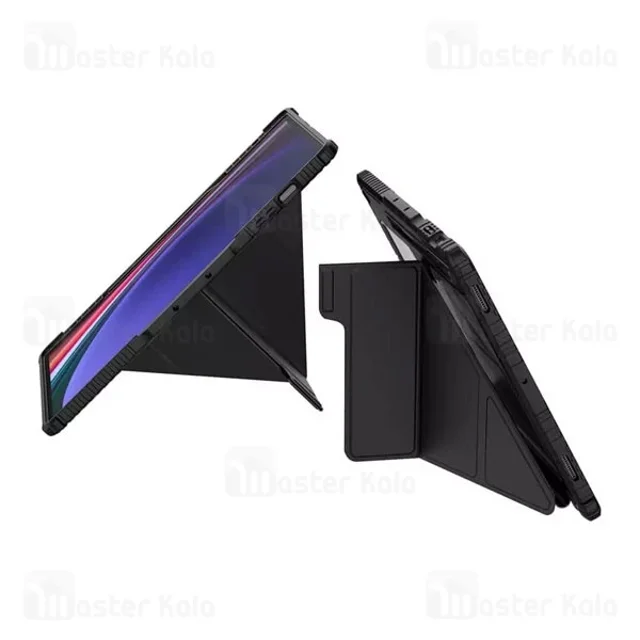 کاور چرمی هوشمند نیلکین سامسونگ Samsung Tab S9 Ultra / S10 Ultra Nillkin Bumper Leather - تصویر 3