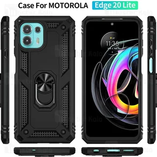 گارد محافظ ضد ضربه انگشتی موتورولا Motorola Edge 20 Lite Armor Shockproof Case - تصویر 7