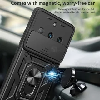 گارد محافظ ضد ضربه انگشتی Realme 11 SHUNIJA Case دارای محافظ دوربین - تصویر 6