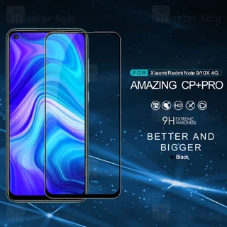 محافظ صفحه شیشه ای تمام صفحه تمام چسب نیلکین Xiaomi Redmi Note 9 / Redmi 10X 4G Nillkin - تصویر 3