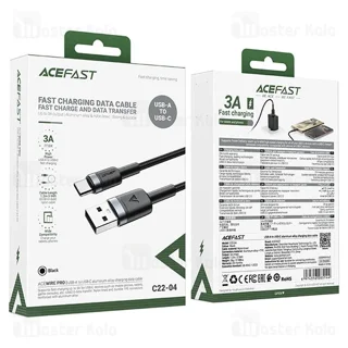 کابل Type-C ایس فست ACEFAST C22-04 طول 1.2 متر شدت جریان 3 آمپر - تصویر 8