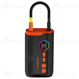 کمپرسور باد پرودو Porodo PD-LFST181 Lifestyle Air Inflator همراه با چراغ قوه - تصویر 2