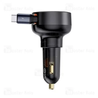 شارژر فندکی بیسوس Baseus cctxp-cc Enjoyment Pro C00057802111 توان 60 وات همراه با کابل - تصویر 3